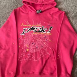 Pink Sp5der Hoodie