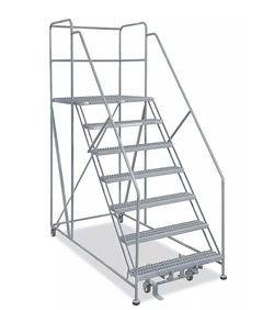 Uline  Work Platform 7 Steps  36 x 36"  (H-4370)