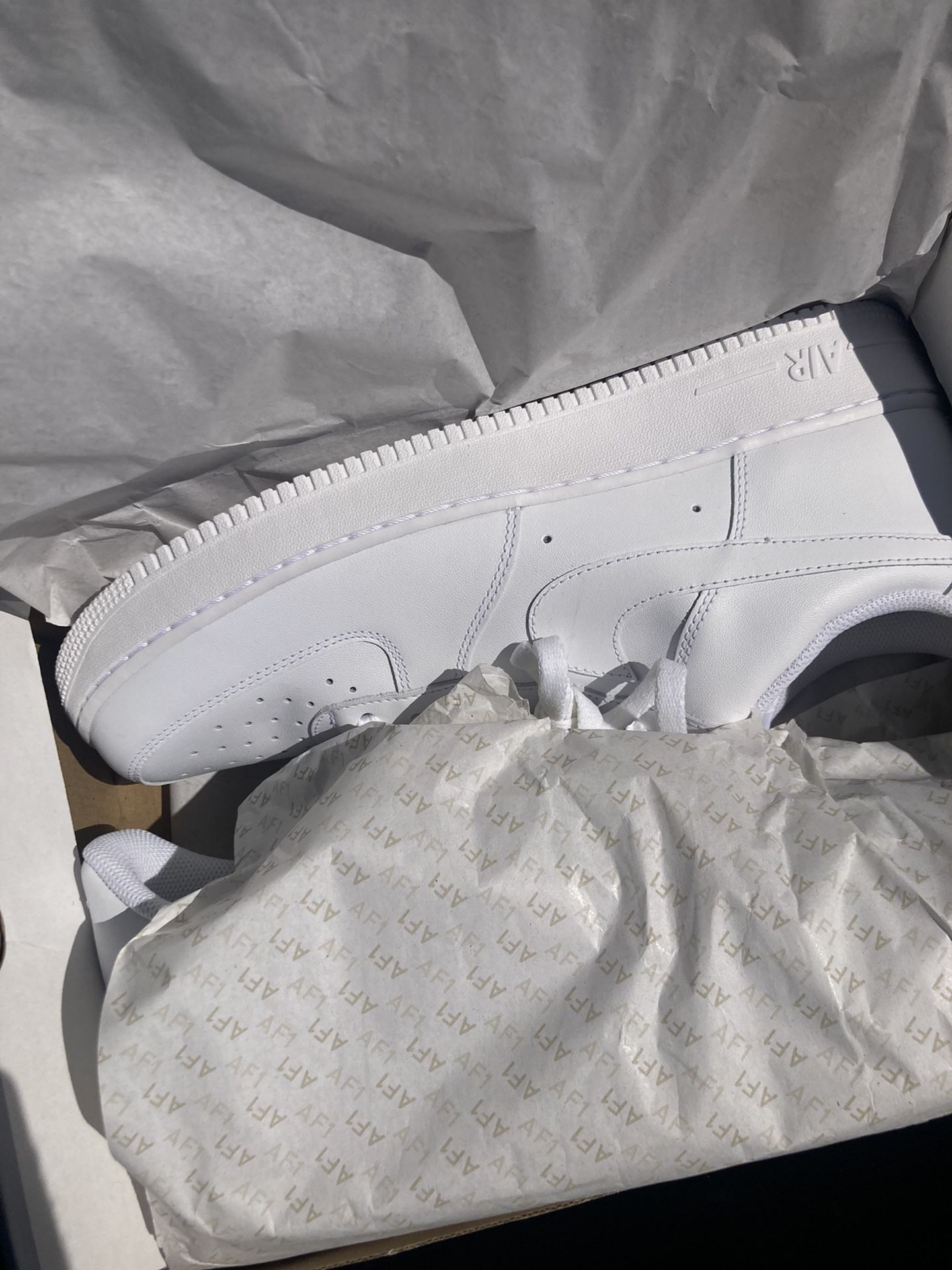 White Air Force Ones