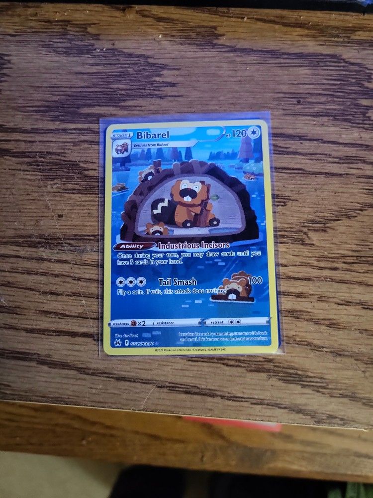 Pokémon Bibarel Crown Zenith