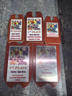 Goped deck ISA trophys go-ped racing 2005