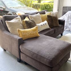 Cindy Crawford Sectional Sofá 
