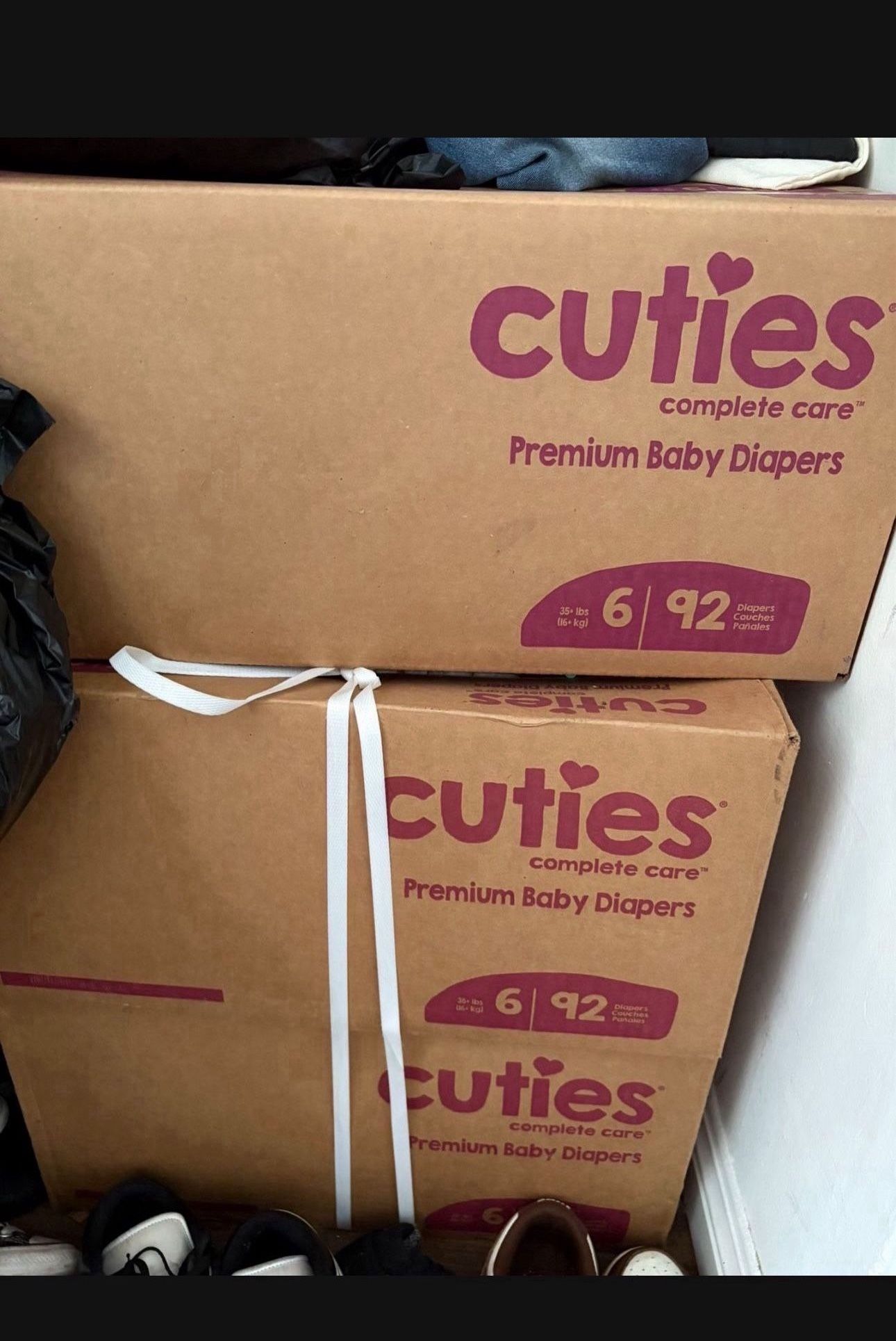 Diapers Size 6