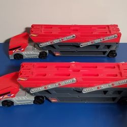 2) Hot Wheel Mega Hauler 