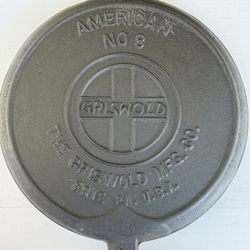 Griswold Mfg. Co. No. 8 American Waffle Iron 886 Paddles Only