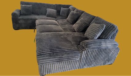 New gray sectional