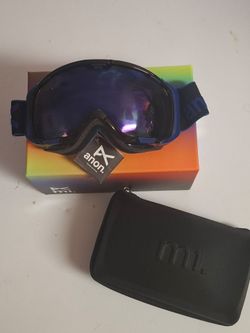 ANON M2 MFI Black/Sonar Infrared Ski Goggles