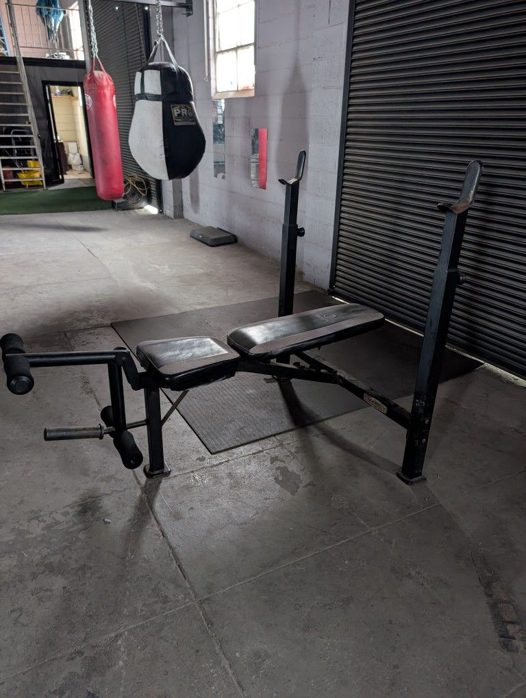 Bench Press With Olympic Barbell