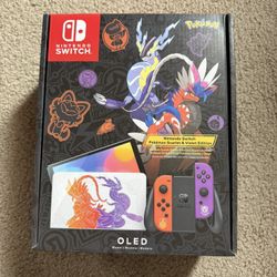 Nintendo Switch OLED Pokemon Edition!