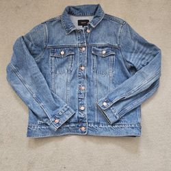 Quince Jean Jacket, size l