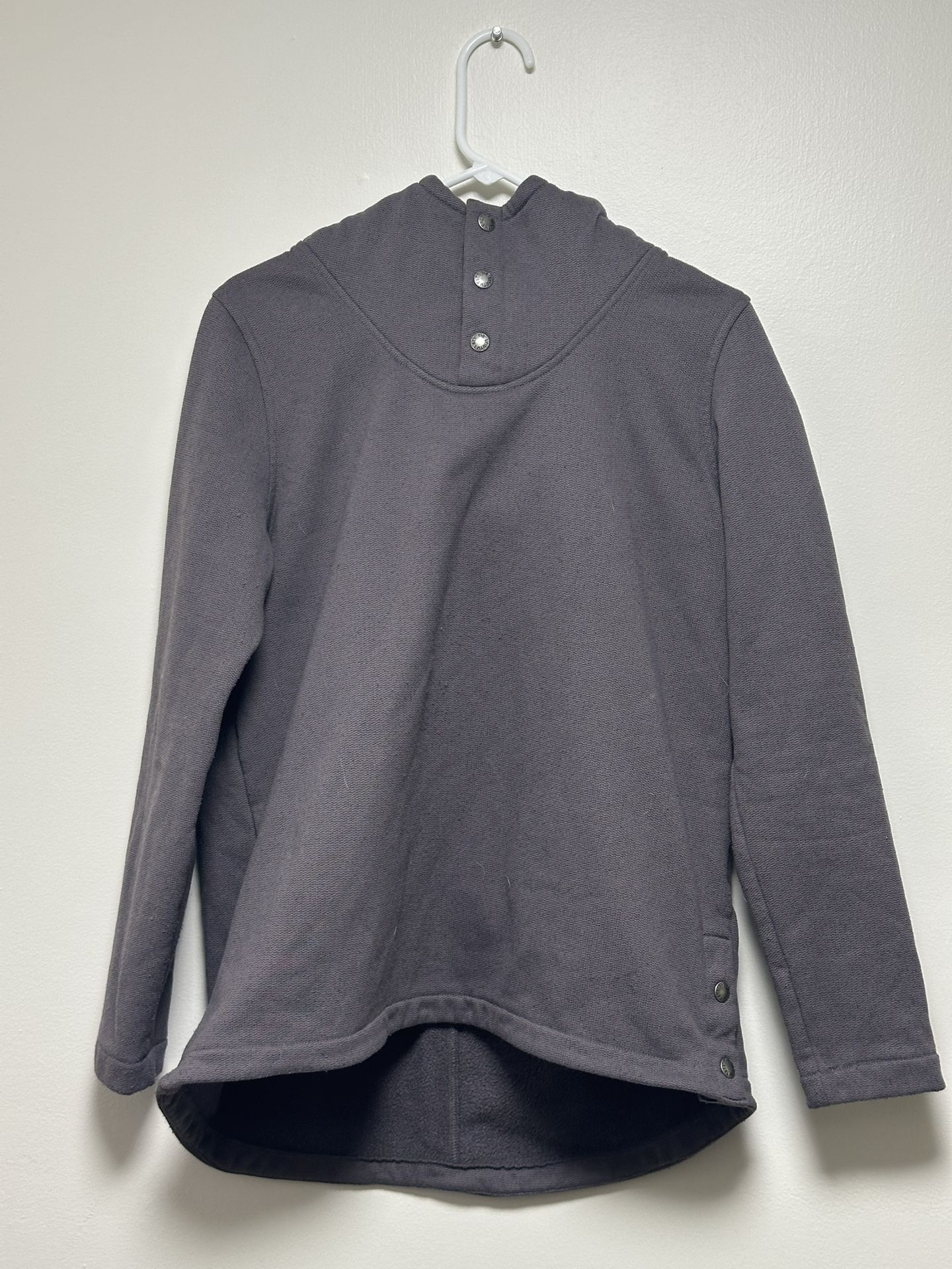 The North Face Women’s Hoodie Knit Stitch Fleece Pullover Hoodie Size L