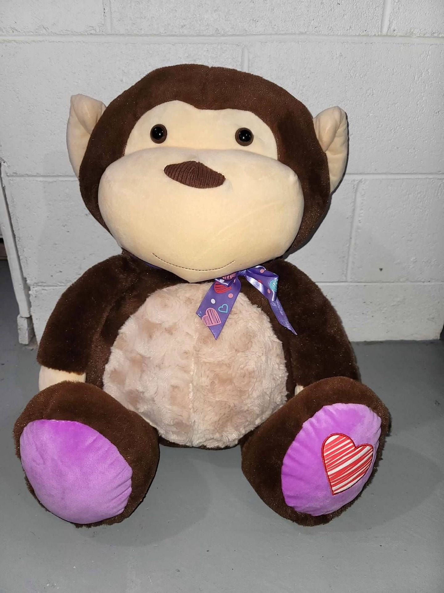 St. Valentine’s Day Monkey Plush