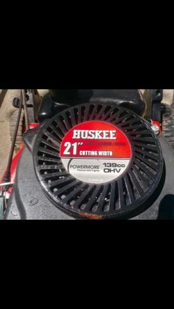 Huskee 21 inch push mower 139cc new arrivals