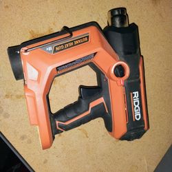 Ridgid Battery Powered Butane Heat Gun 