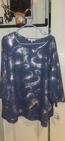 Emily Daniels 3/4 Sleeve Knit Top
