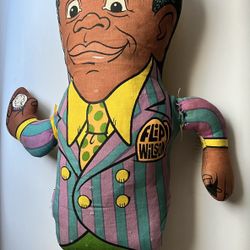 Vintage Flip Wilson / Geraldine 2 sided, pull-string talking stuffed doll 1970