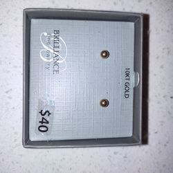 10k Gold Stud Earrings