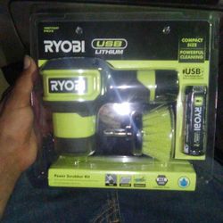 Ryobi Scrubber Kit 