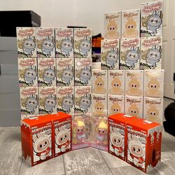 Pop Mart Labubu The Monsters Have A Seat / Exciting Macarons Vinyl Plushes IN HAND BRAND NEW