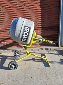 Ryobi concrete mixer