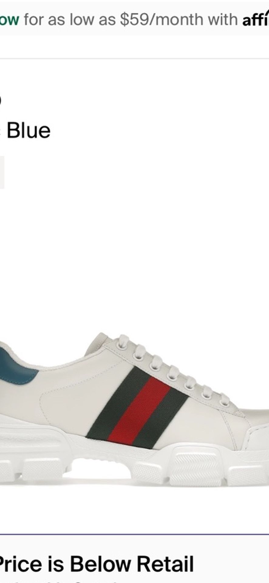 Brand New Gucci Size 8 Authentic