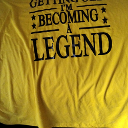 A Yellow Legend Shirt