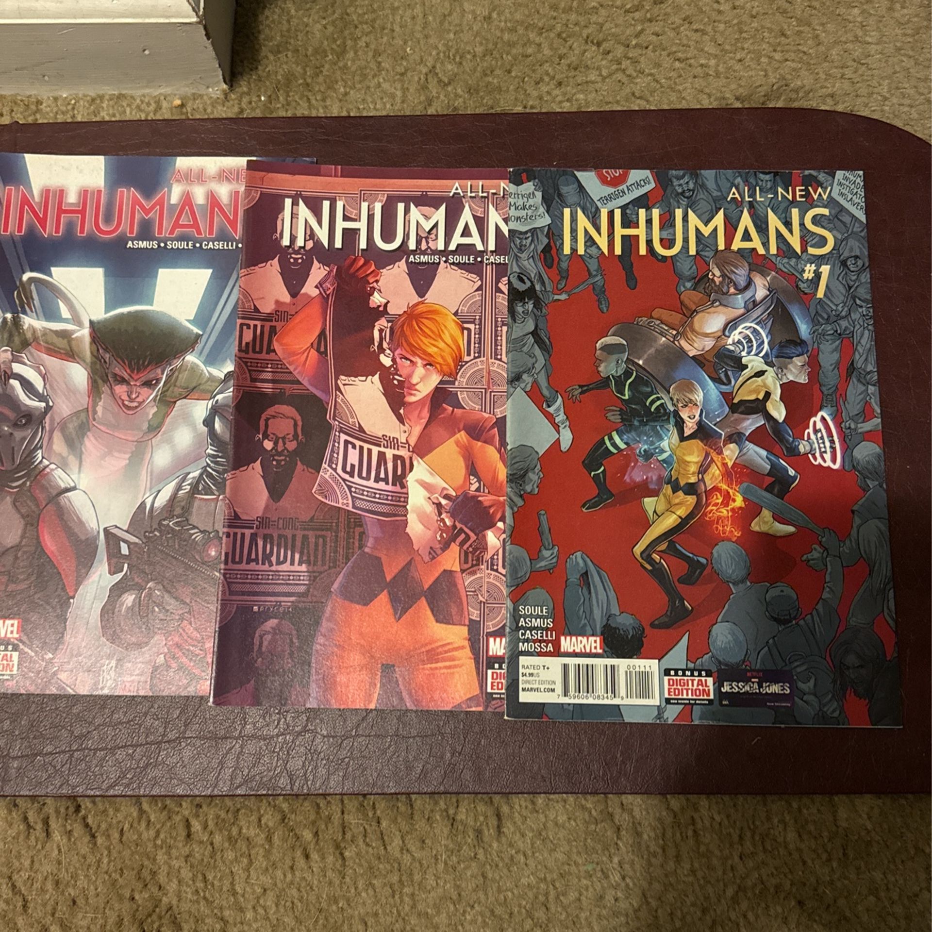 Inhumans Comics 1-8
