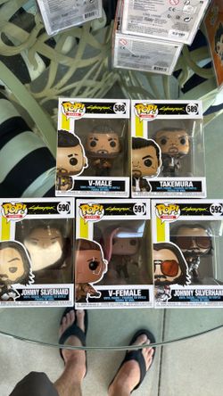 Funko pop cyberpunk complete set