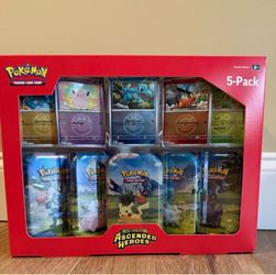 Pokémon TCG Mega Evolution Ascended Heroes 5-Pack