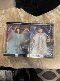 Between Takes Barbie and Hollywood Premire Barbie