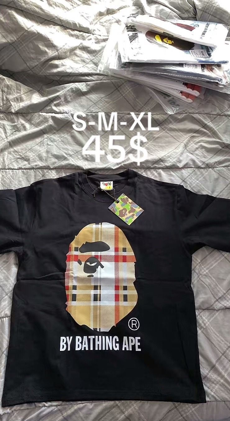 bape x burberry shirt
