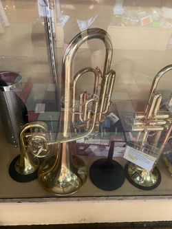 New Nuevo Fever Charcheta alto horn with case and mouthpiece