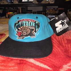 Vinatge Starters Vancouver grizzlies Snapback New With Tags 