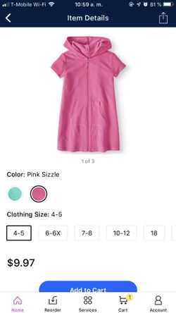 Cover para niñas, talla 4-5 solo tengo en color blanco