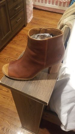 Timberland tillston peep toe ankle boots