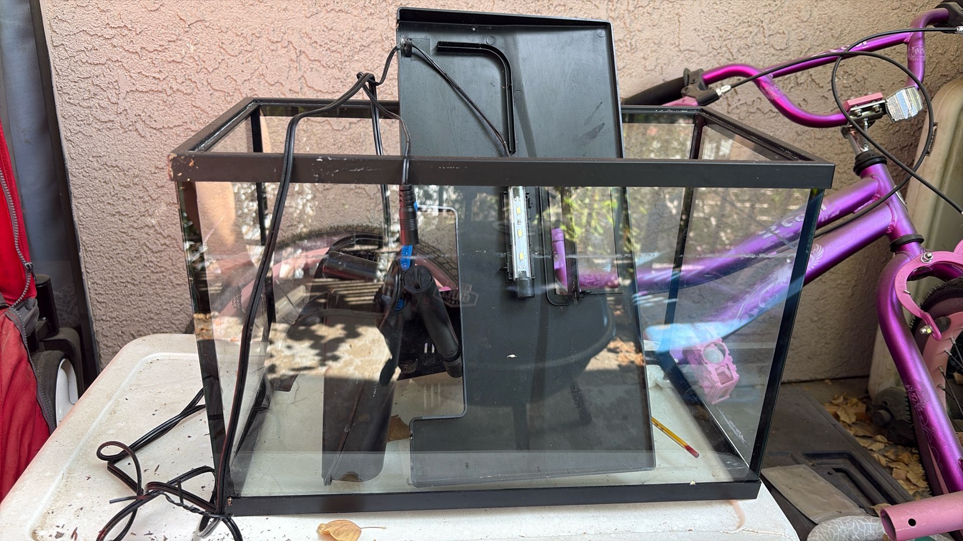 10 Gallon Fish Tank With Filter