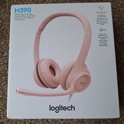 New Logitech Headphones Wired.