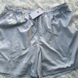 Light Gray Athletic Shorts Men's Nike Club Woven Flow Shorts size XXL