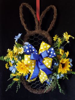 Easter Bunny Wreath  Thumbnail