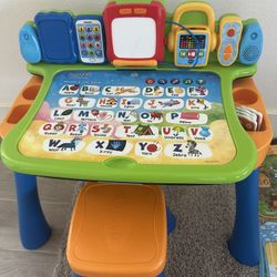 Vtech Learning Table With Additional Learning Sheets 