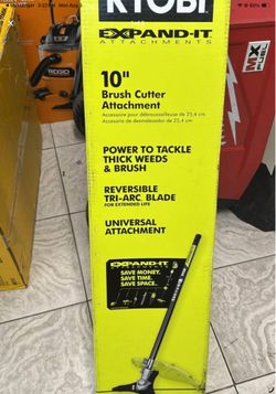 Ryobi brush cuter attachment