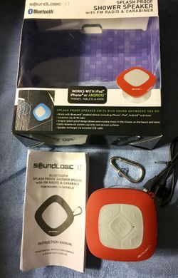 BLUETOOTH SHOWER SPEAKER / SOUND LOGIC