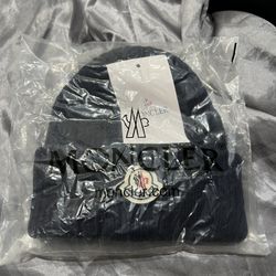 Moncler Beanie Navy Blue