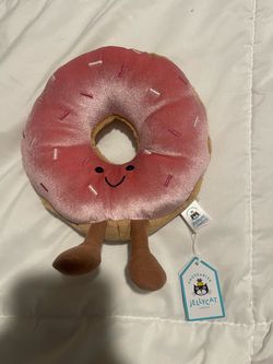 Jellycat Amuseables Pink Doughnut Plush – With Tags