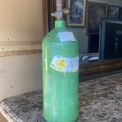 Empty tank  oxygen 2