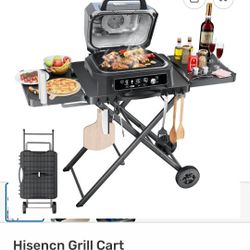 hisencn grill cart