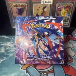 Pokemon Ninja Spinner Booster Box 