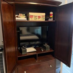 Wood  Armoire/dresser