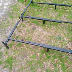 Adjustable Metal Bed Frame. Can Be King , Queen Or Full Size
