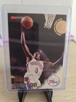 76ers Allen Iverson Rookie Card